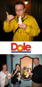 Dole Whipping: Steve (2011) and Nancy, Amy, & John (2009)